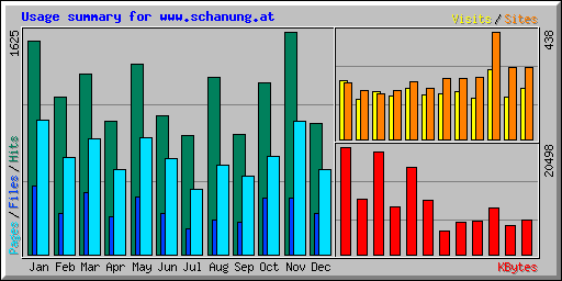 Usage summary for www.schanung.at